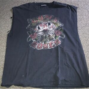 Guns N' Roses Black Graphic Tank Top